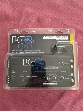 AudioControl LC2i Pro Two-Channel Line Output Converter - Black